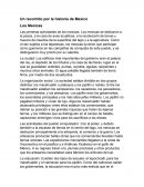 Un recorrido por la historia de Mexico.