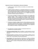 Administración y Dirección de Empresas.