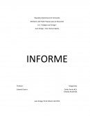 El presente informe está orientado a tratar sobre la práctica que fue realizada dentro del laboratorio