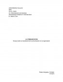 ENSAYO SOBRE LA IMPORTANCIA DE LA COMUNICACION EN LA EMPRESA