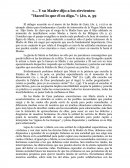 Las bodas de Caná: Un modelo de fe y servicio mariano