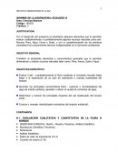 Transferir al estudiante elementos y conocimientos generales que le permitan dimensionar y evaluar recursos naturales tales como: Flora, Fauna, Suelo y Agua