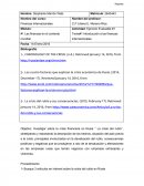 Las finanzas en el contexto mundial