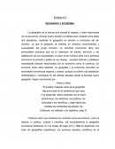 ENSAYO GEOGRAFIA Y ECONOMIA