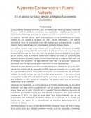 Aumento Económico en Puerto Vallarta