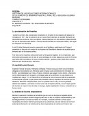 CAPITULO 1 EL IMPERIO ALEMAN Y EL EQUILIBRIO EUROPEO