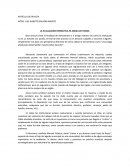 ENSAYO: LA EDUCACION EN MEXICO