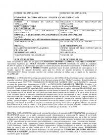 FUNDACION COLOMBO ALEMANA “VOLVER A SONREIR”.. Página 1