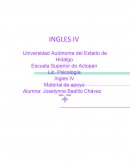 Ingles, formas gramaticales
