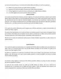 Analisis de la balanza de pagos 2014. Página 1
