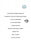 Clasificacion de las ceramicas dentales
