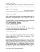 La teoría del caso. postura judicial que limita el derecho de defensa de los administrados y de los usuarios