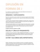 DIFUSIÓN EN FORMA DE J