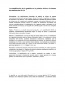 La estadificación de la gastritis en la práctica clínica: el sistema de clasificación OLGA