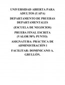 PRÀCTICA DE ADMINISTRACIÒN l