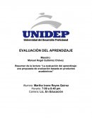La evaluación del aprendizaje: una propuesta de evaluación basada en productos académicos