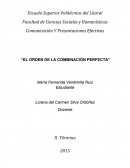 Orden de la combinación perfecta