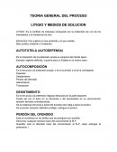 TEORIA GENERAL DEL PROCESO LITIGIO Y MEDIOS DE SOLUCION