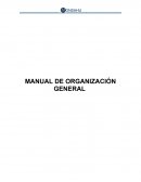 MANUAL DE ORGANIZACIÓN GENERAL