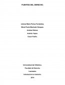 FUENTES DEL DERECHO.
