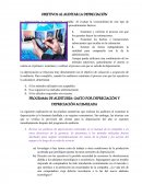 OBJETIVOS AL AUDITAR LA DEPRECIACIÓN