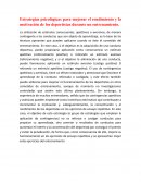 Estrategias psicologicas para mejorar las tecnicasen deportistas