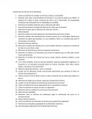 Cuestionario de Ciencias de los Materiales: