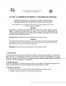 Laboratrio de inercia angular.