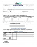 Tipos de clientes DATOS GENERALES DEL INSTRUMENTO.