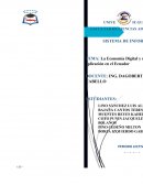 Estudio del impacto de la economia digital y su aplicacion actual en las empresas del Ecuador