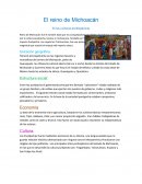 El reino de Michoacán En las culturas prehispánicas