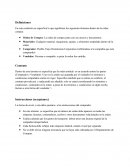 Definiciones En esta condición se especifica lo que significara los siguientes términos dentro de la orden compra