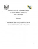 BIODIVERSIDAD DE MÉXICO. FACTORES GEOLÓGICOS, GEOGRÁFICOS, BIOGEOGRÁFICOS Y CULTURALES
