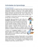 Actividades de Aprendizaje Actividad Diagnóstica.