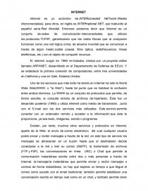 Internet y Algoritmo. Página 1
