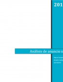 Análisis de un anuncio social