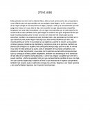 STEVE JOBS Ensayo