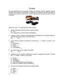 Encuesta Piloto Formulacion de Proyectos