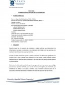 PLANIFICACIÓN DE ESTUDIO DE LA ASIGNATURA