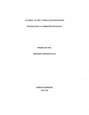 Actividad: Introduccion a al administracion pública