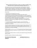 Reunión ordinaria fecha 05 de febrero de 2016 , del comité de seguridad y salud