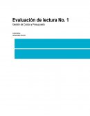 CONTABILIDAD FINANCIERA Y ADMINISTRATIVA. GESTION DE COSTOS Y PRESUPUESTO