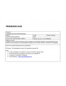 PROGRAMA GUÍA ANTROPOLOGIA FILOSOFICA