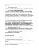 CUESTIONARIO SOBRE LA POLÍTICA ECONÓMICA DEL PLAN NACIONAL DE DESARROLLO 2013 – 2018