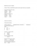 Calcular el índice de rentabilidad del siguiente camino según los datos que correspondan.