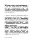 Exposición de concreto.