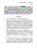 CONTRATO DE PRESTACIÓN DE SERVICIOS PROFESIONALES CON CARGO A LA PARTIDA PRESUPUESTAL ESPECÍFICA 1211 “HONORARIOS ASIMILABLES A SALARIOS” PARA EL EJERCICIO PRESUPUESTAL 2015