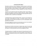 LOS ROLES EN MI FAMILA.