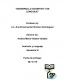 Desarrollo cognitivo y lenguaje