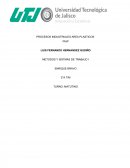 METODOS Y SISTMAS DE TRABAJO I